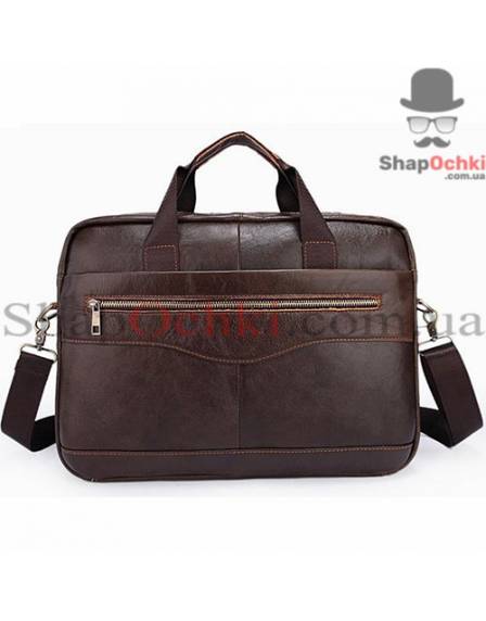Сумка чоловіча Bexhill BX1128C, шкіра, кофейно-коричнева