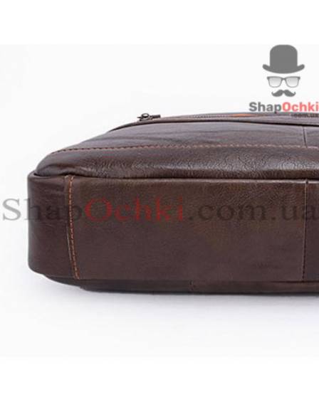 Сумка чоловіча Bexhill BX1128C, шкіра, кофейно-коричнева