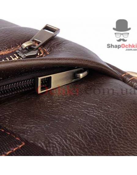 Сумка чоловіча Bexhill BX1128C, шкіра, кофейно-коричнева