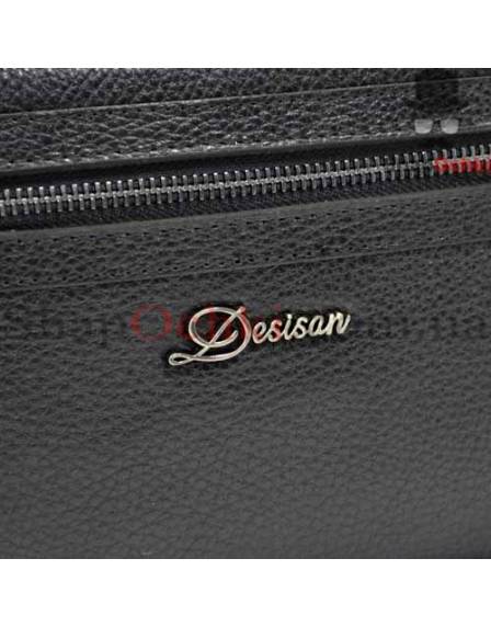 Сумка жіноча Desisan, 2012-011, шкіра, чорна