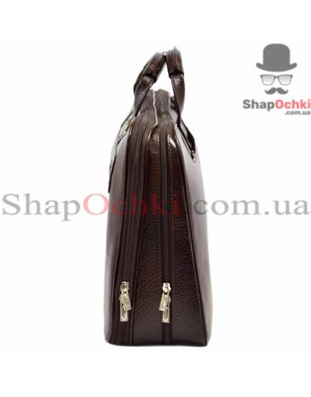 Портфель чоловічий Desisan, 7007-019, шкіра, коричневий