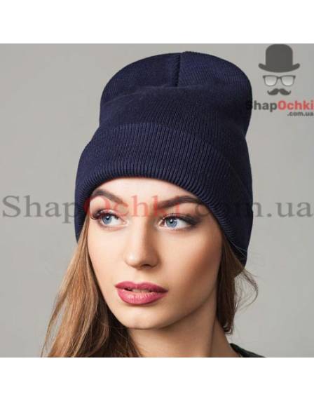 Шапка Caskona, Peri Flip Uni, темно-синя