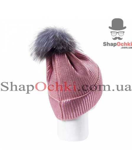 Шапка жіноча UGG, Ріана, рожевий+рожевий