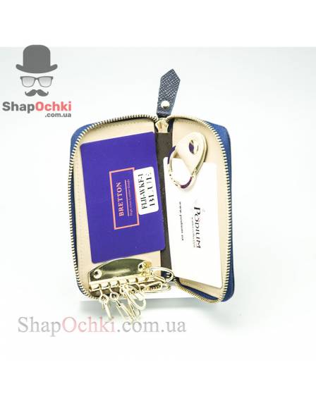 Ключниця Bretton WKF-1, шкіра, синя