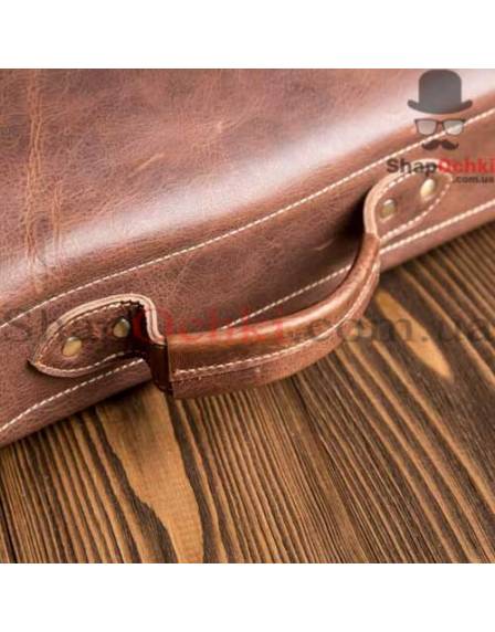 Портфель чоловічий Tiding Bag G8870B, шкіра, чорний