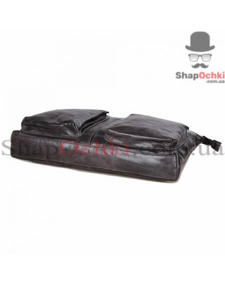 Сумка чоловіча Tiding Bag 7241J, шкіра, сіро-коричнева