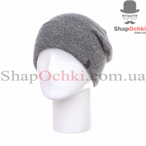 Шапка Ozzi,  №146PR,  чорний+світло-сірий