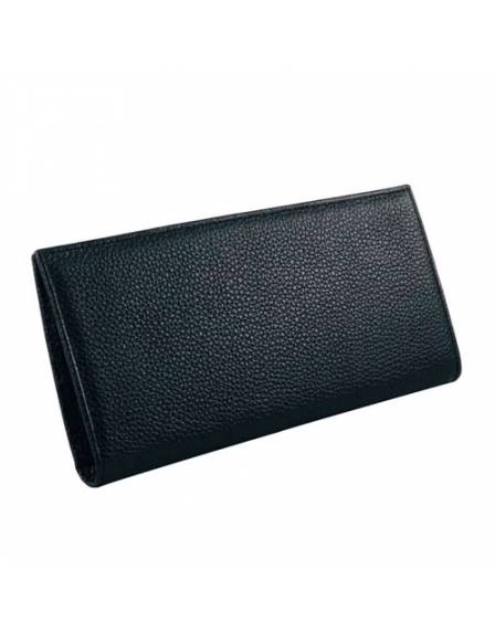 Портмоне мужское Dekol, Vogue-7710fl, кожа, черное