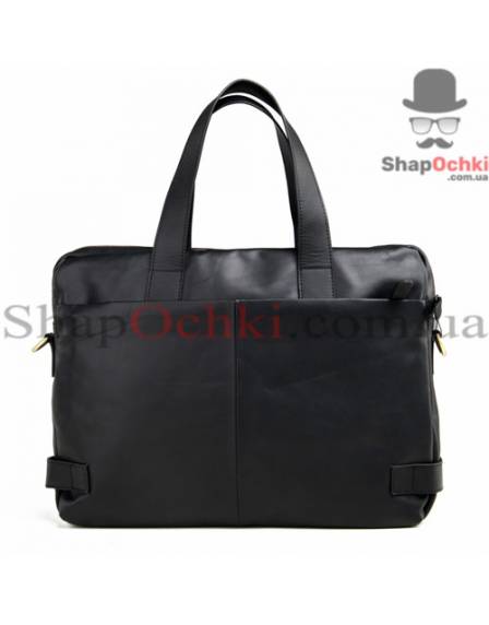 Сумка чоловіча Tiding Bag BP5-3038A, шкіра, чорна