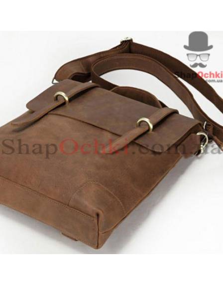 Сумка месенджер чоловіча Tiding Bag t3269, шкіра, коричнева