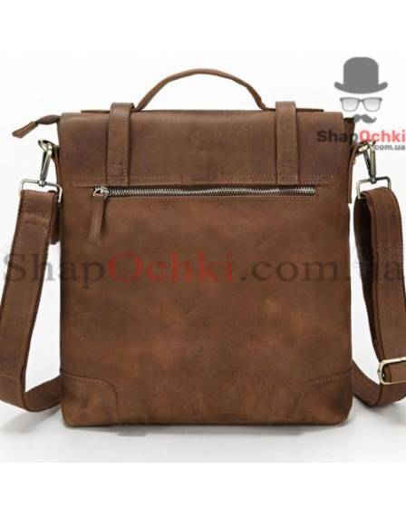 Сумка месенджер чоловіча Tiding Bag t3269, шкіра, коричнева