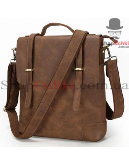 Сумка месенджер чоловіча Tiding Bag t3269, шкіра, коричнева