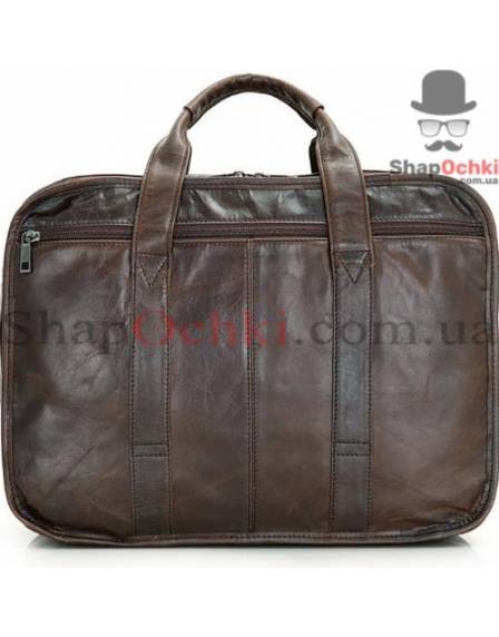 Сумка чоловіча Jasper&Maine 7093C, шкіра, шоколад
