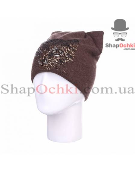 Шапка жіноча Odyssey, Cat, колір мокко