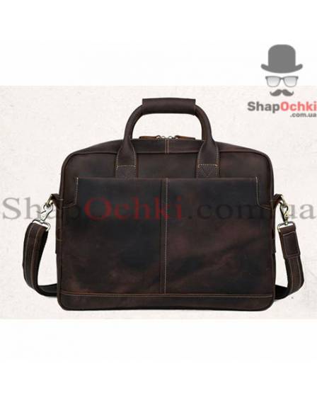 Сумка чоловіча Tiding Bag t1019, шкіра, коричнева