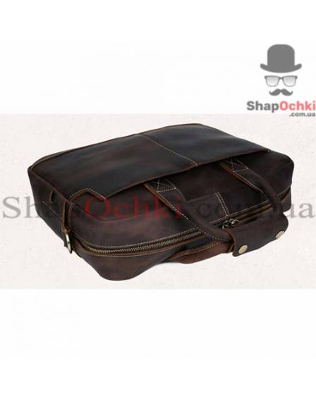 Сумка чоловіча Tiding Bag t1019, шкіра, коричнева