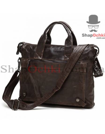 Сумка чоловіча Jasper&Maine 7120C, шкіра, коричнева