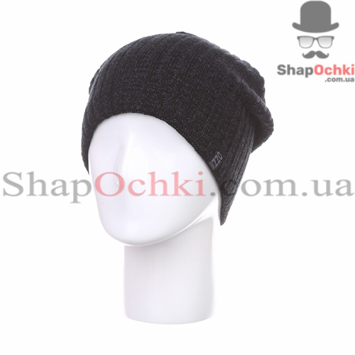 Шапка Ozzi,  №149PR,  черный+темный джинс