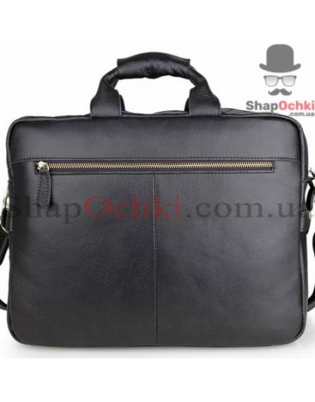 Сумка чоловіча Tiding Bag 7085A, шкіра, чорна