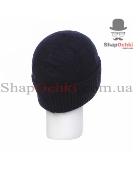 Шапка чоловіча Leks, Граніт, синя