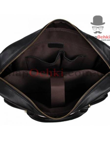 Сумка чоловіча Tiding Bag 7270A, шкіра, чорна