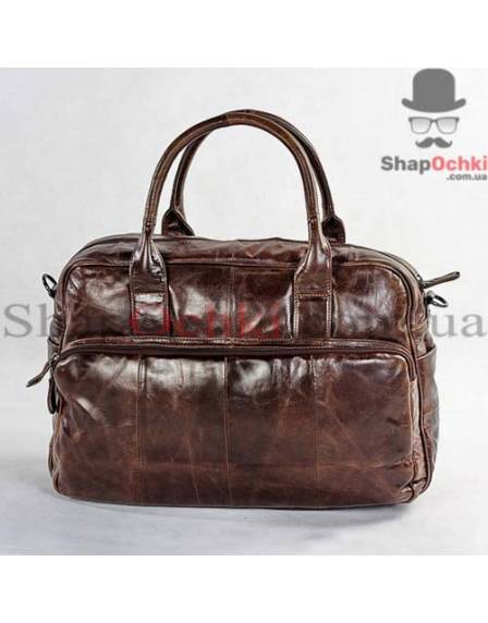 Сумка чоловіча Jasper&Maine 7142C, шкіра, кофейна
