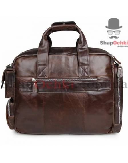 Сумка чоловіча Tiding Bag 7219C, шкіра, коричнева