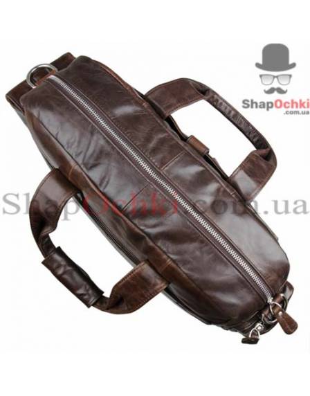 Сумка чоловіча Tiding Bag 7219C, шкіра, коричнева