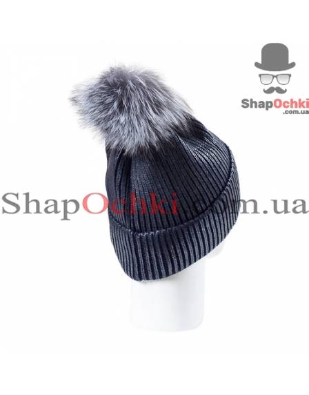 Шапка жіноча UGG, Ріана, колір темно-синій+синій