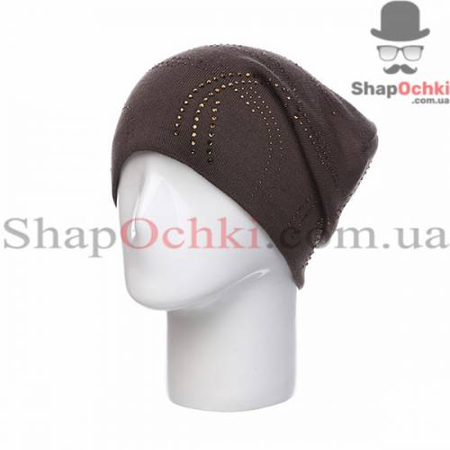 Шапка женская Leks,  Искра,  цвет кофе