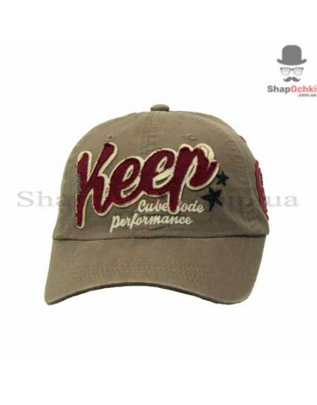 Бейсболка чоловіча Chunglim, Keep, коричнева
