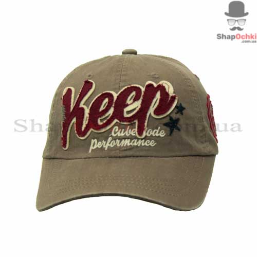 Бейсболка чоловіча Chunglim,  Keep,  коричнева