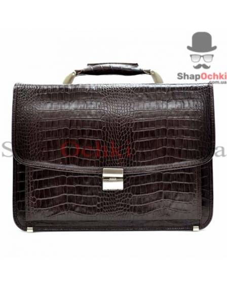 Портфель чоловічий Desisan, 5011-19, шкіра, коричневий