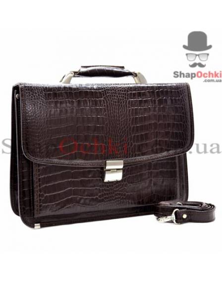 Портфель чоловічий Desisan, 5011-19, шкіра, коричневий