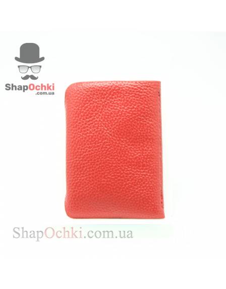 Візитниця жіноча Shaishi 2178, шкір/зам, червона