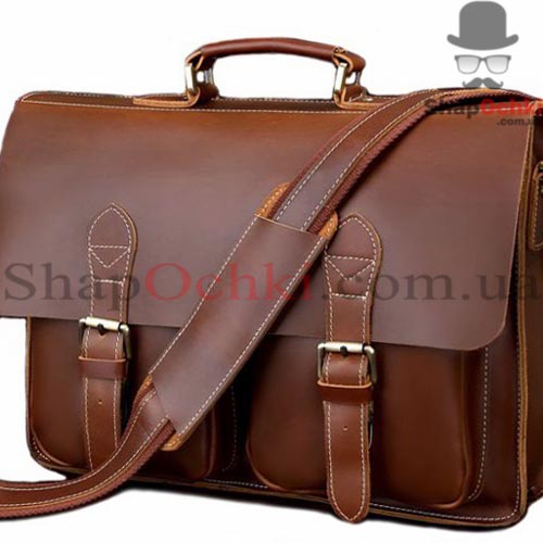 Портфель чоловічий Tiding Bag 7105X-1,  шкіра,  коричневий