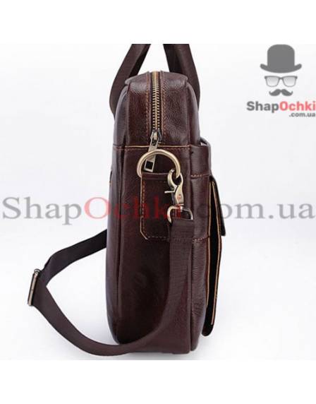 Сумка чоловіча Bexhill BX1131C, шкіра, коричнева