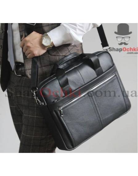 Сумка чоловіча Bexhill Bx1279A, шкіра, чорна