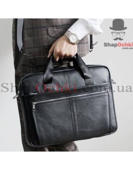 Сумка чоловіча Bexhill Bx1279A, шкіра, чорна