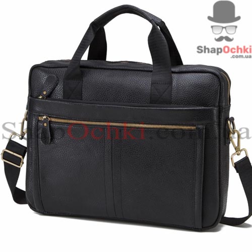 Сумка мужская Bexhill Bx1279A,  кожа,  черная