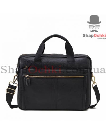 Сумка чоловіча Bexhill Bx1279A, шкіра, чорна