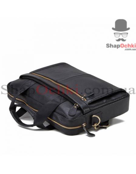 Сумка чоловіча Bexhill Bx1279A, шкіра, чорна