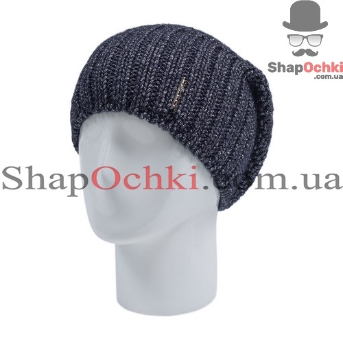 Шапка женская Leks,  Сияние,  синий+серебро 