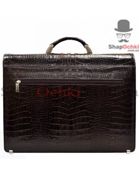 Портфель мужской Desisan, 317-19, кожа, коричневый
