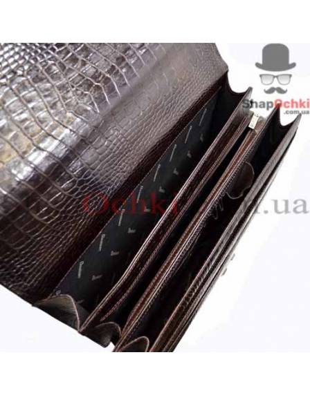 Портфель мужской Desisan, 317-19, кожа, коричневый