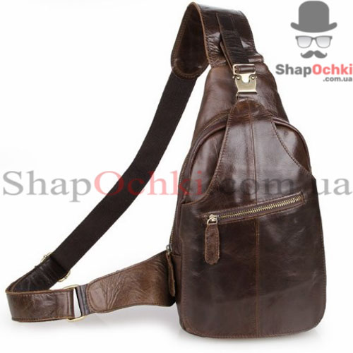 Сумка мужская Tiding Bag 2467C,  кожа,  кофейная