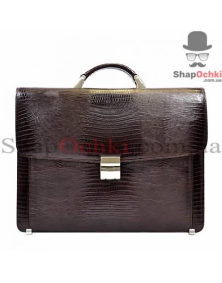 Портфель мужской Desisan, 206-142, кожа, коричневый