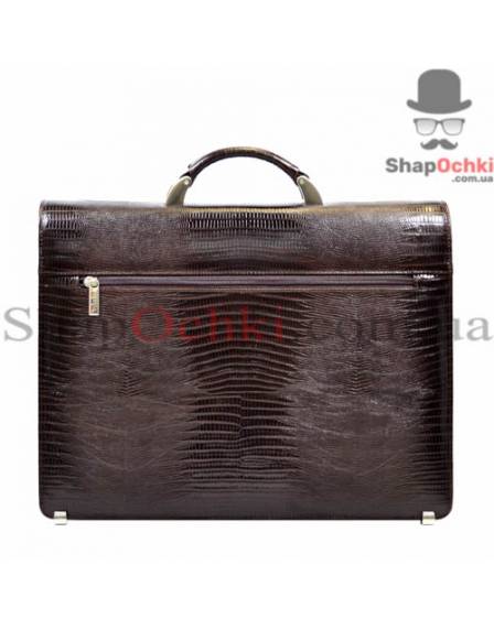 Портфель мужской Desisan, 206-142, кожа, коричневый