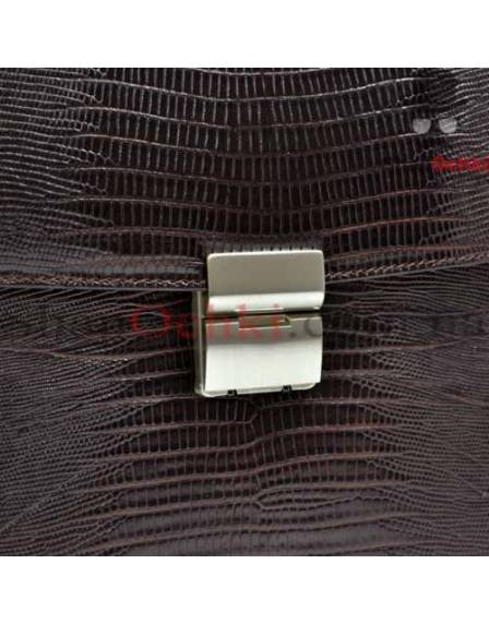 Портфель мужской Desisan, 206-142, кожа, коричневый