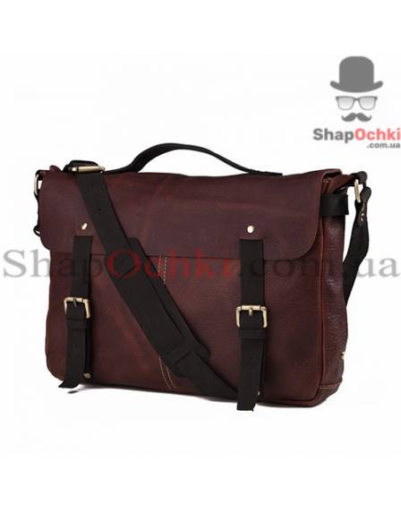 Сумка чоловіча Tiding Bag G9957, шкіра, коричнева